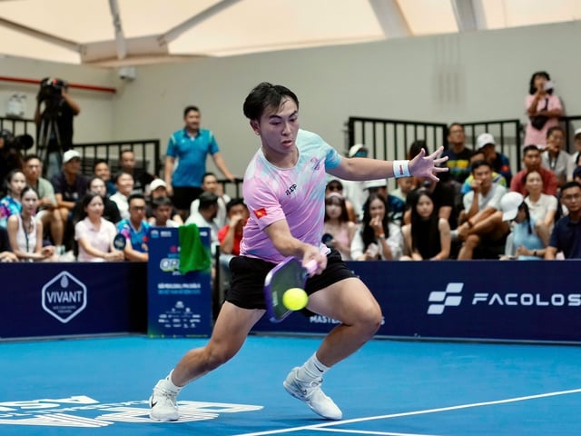 Phúc Huỳnh 'out trình' ở giải pickleball PPA Tour Asia Việt Nam mở rộng  - Ảnh 1.