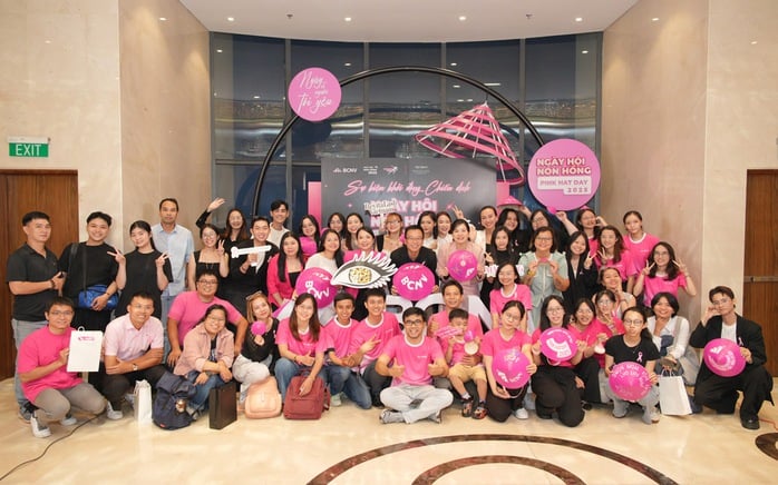 Giải chạy Pink Run 2025: Chung tay tiếp sức chiến binh K- Ảnh 1.