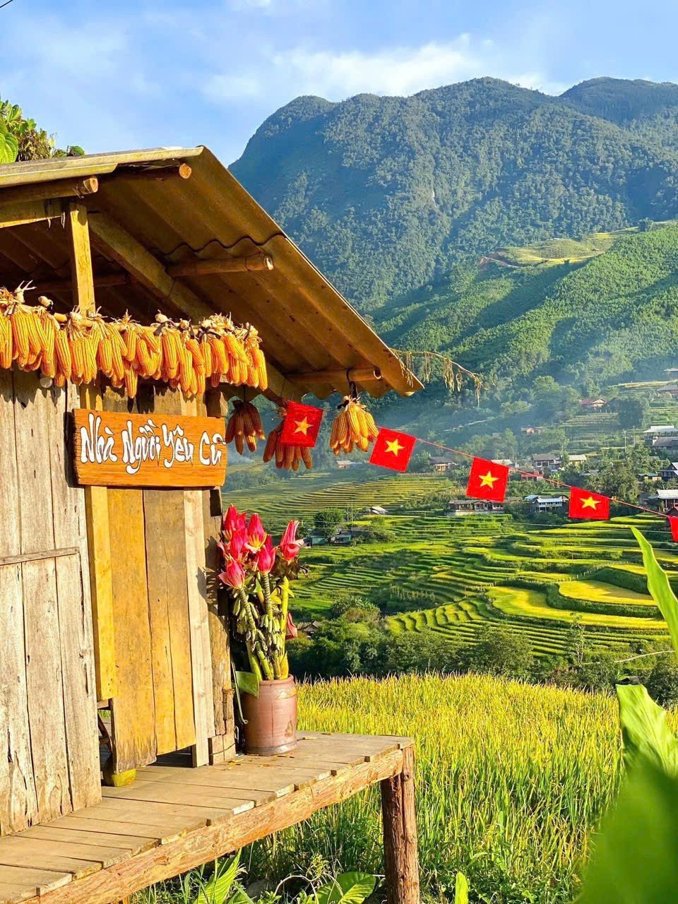 Một điểm check-in.