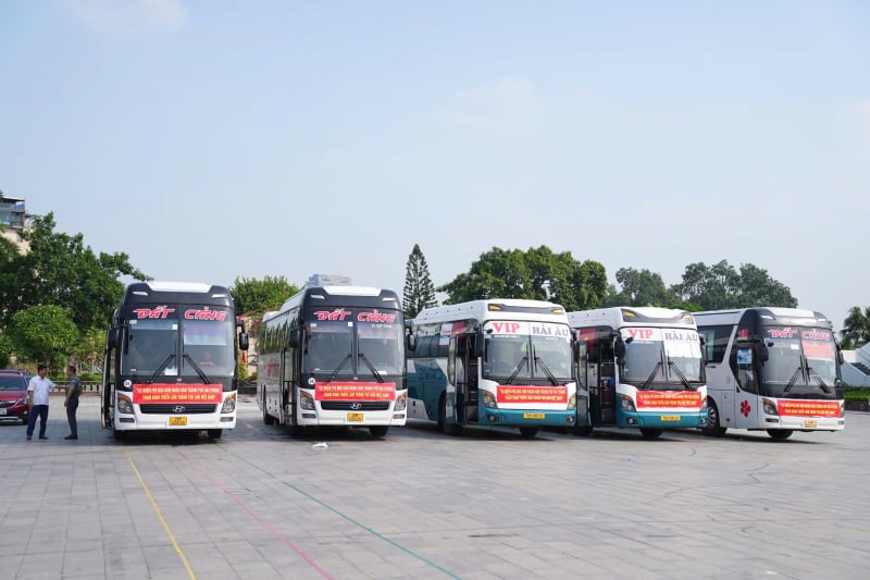 Hai Phong oferă transport gratuit pentru persoanele care vizitează expoziția realizărilor naționale „80 de ani de călătorie a Independenței - Libertății” -0