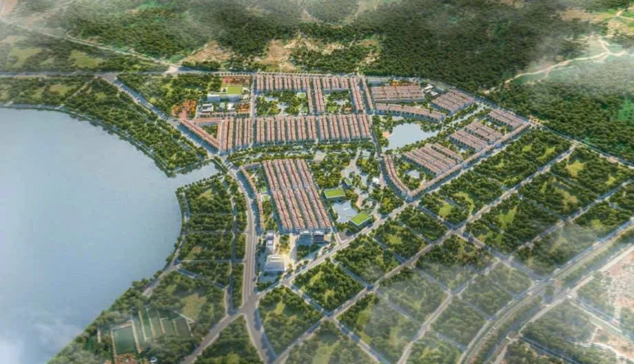 ទស្សនៈ​នៃ​តំបន់​តាំង​ទី​លំនៅ​ថ្មី​លេខ ១។