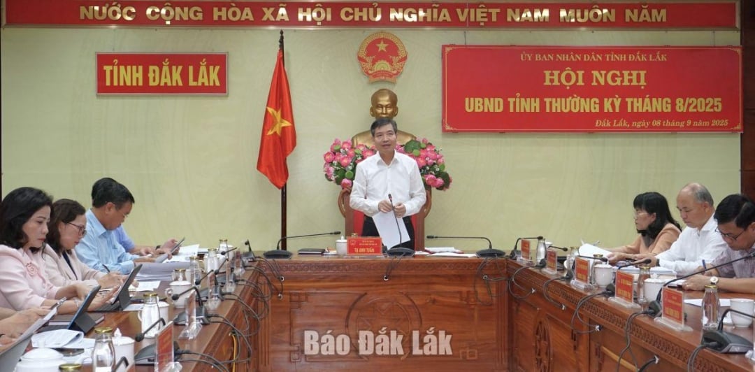 Chủ tịch UBND tỉnh Tạ Anh Tuấn đã chủ trì Hội nghị 