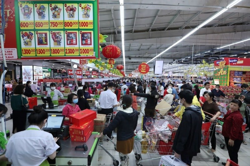 Hà Nội: Bán lẻ hàng hóa và dịch vụ 8 tháng tăng 12,6%