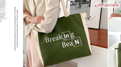 In túi vải canvas - Quà tặng doanh nghiệp thân thiện môi trường