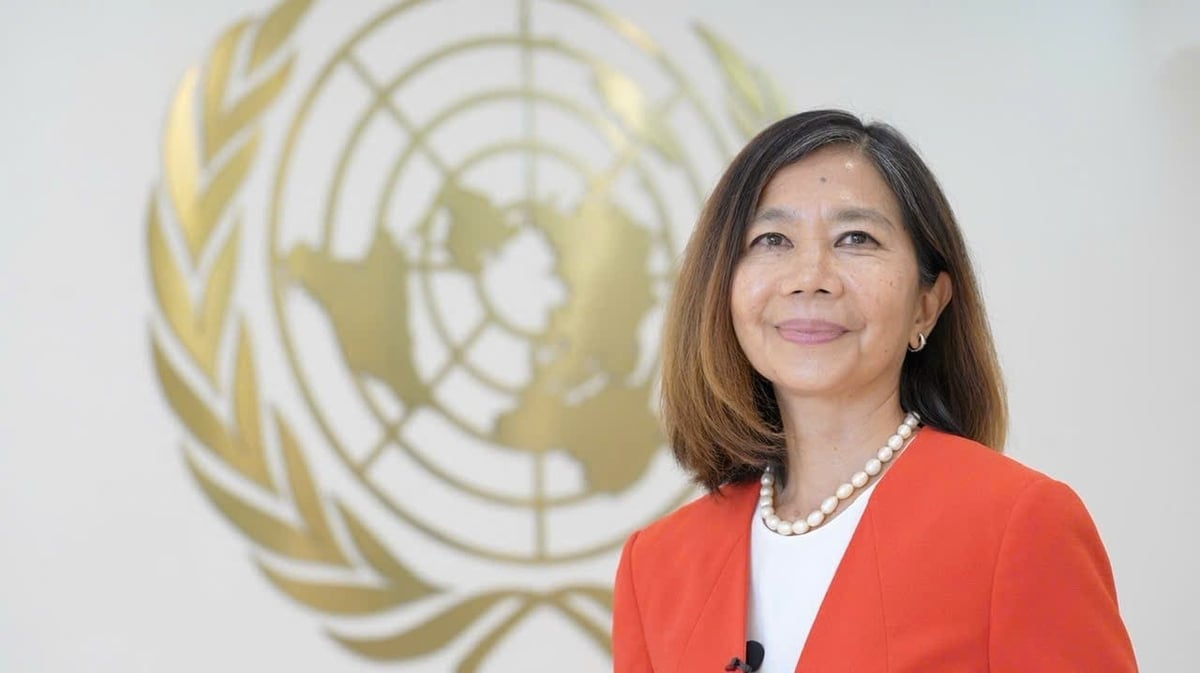 Bà Pauline Tamesis, Điều phối viên Thường trú của Liên hợp quốc tại Việt Nam.