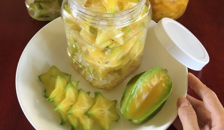 Khế ngâm đường phèn trị bệnh gì?- Ảnh 1.