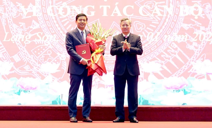 Ban Bí thư điều động, chỉ định Phó bí thư Tỉnh ủy Lạng Sơn - Ảnh 1.