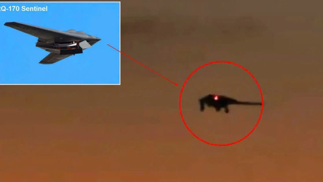 The RQ-170 stealth UAV and its role in the operation in Venezuela.
