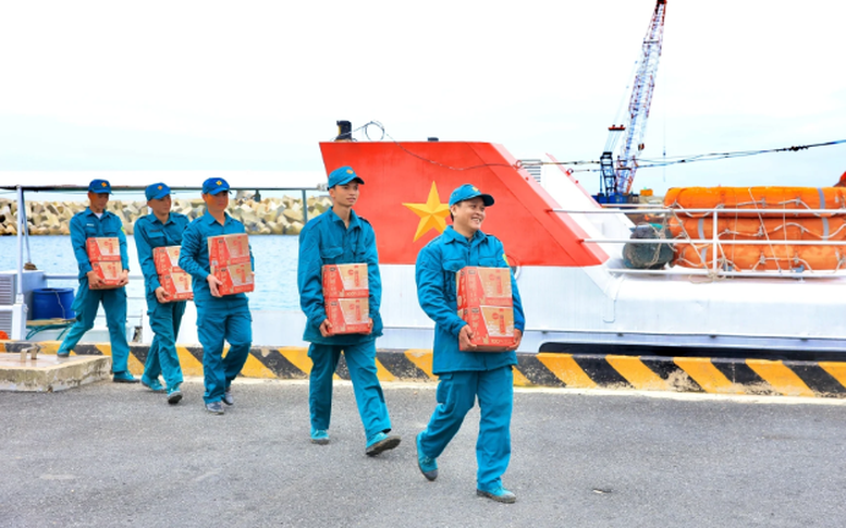 Masan: Mang Tết ấm áp đến quân và dân vùng biên giới- Ảnh 4.