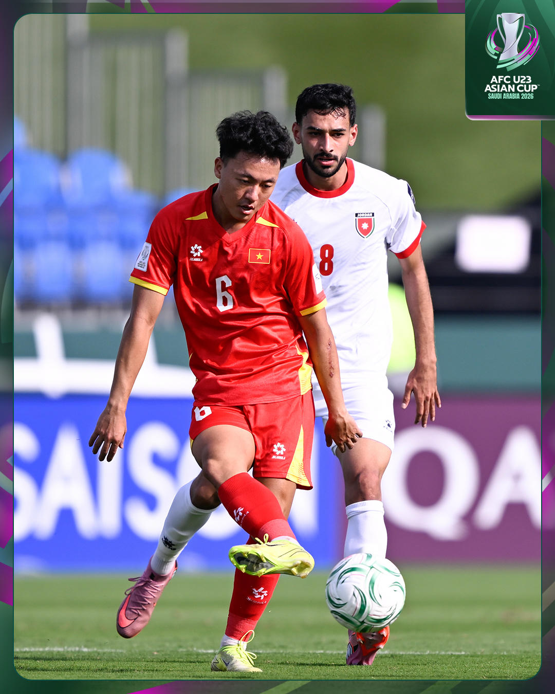 Thai Son ha affermato che l'intera squadra giocherà con concentrazione nelle prossime partite per assicurarsi un posto al turno successivo (Foto: AFC).