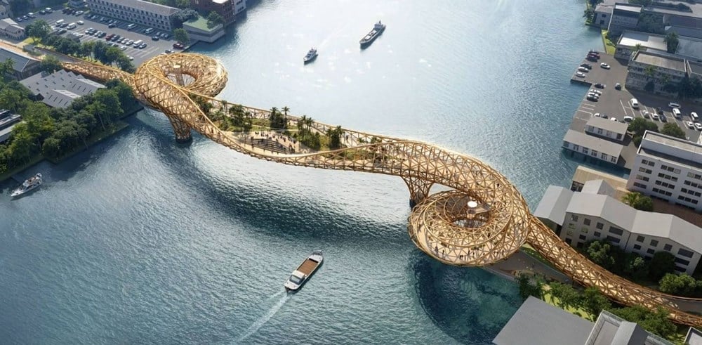 Tin vui cho team mê Thái: Bangkok xây cầu đi bộ đầu tiên qua sông Chao Phraya, thiết kế choáng ngợp ngay gần IconSiam - ảnh 1