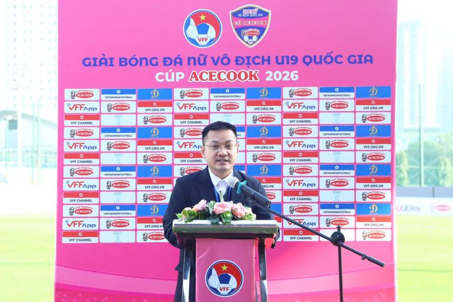 Khai mạc giải bóng đá nữ vô địch U.19 quốc gia - Cúp Acecook 2026 - Ảnh 3.