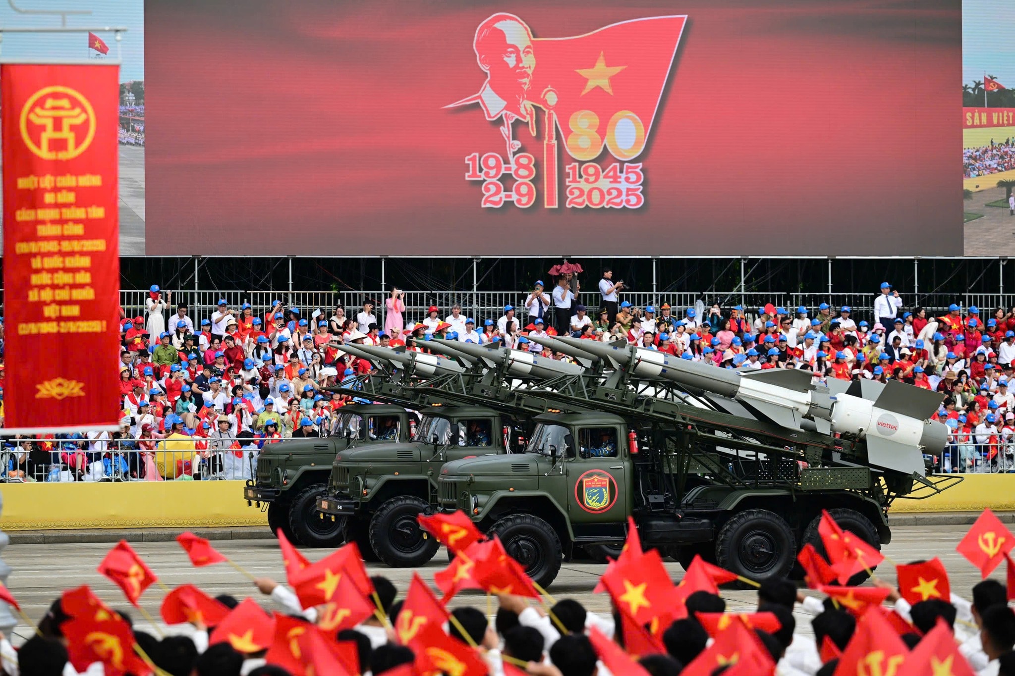 Viettel's grand performance at the 80th anniversary of the August Revolution and National Day on September 2nd.