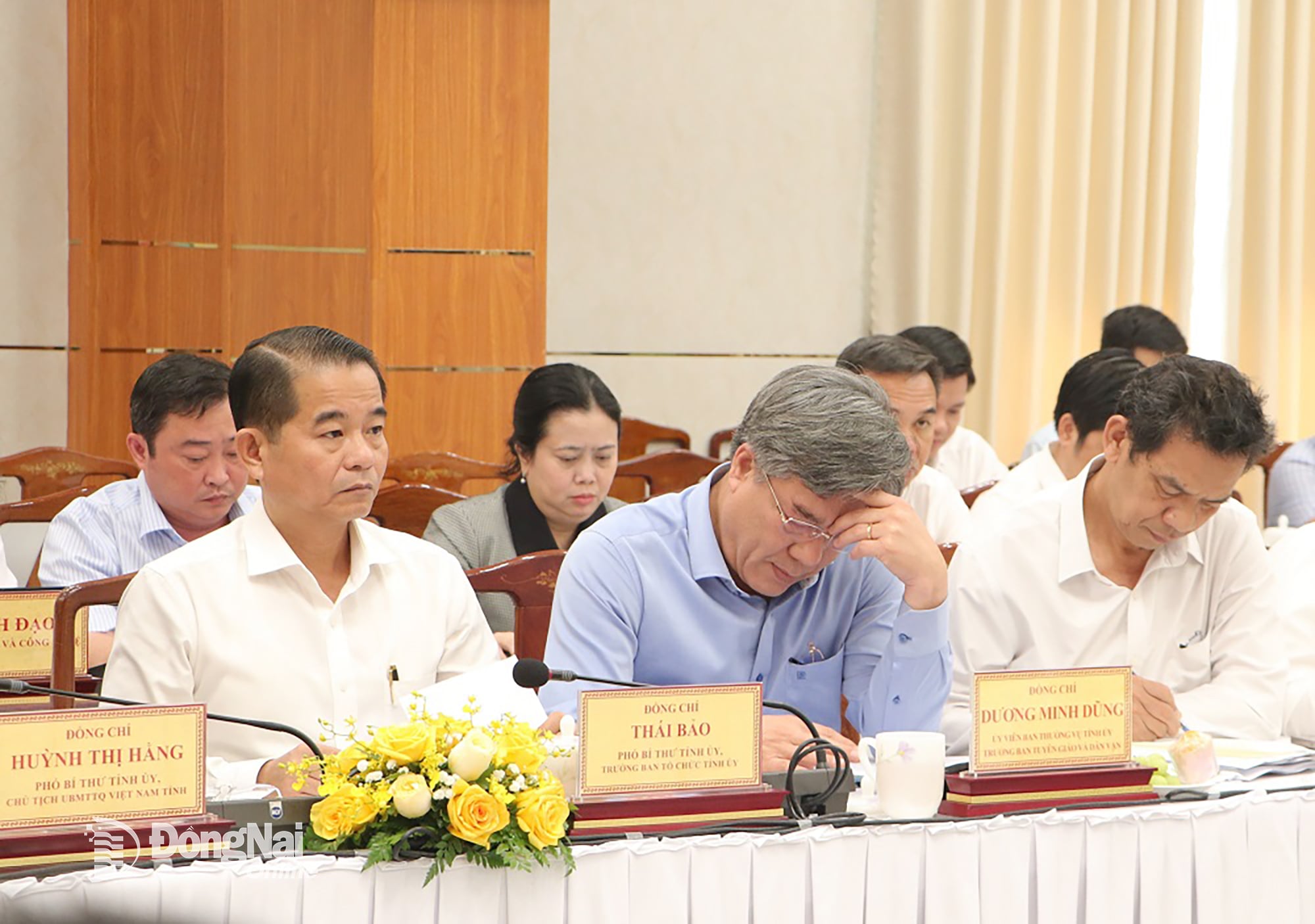Các đại biểu tham dự buổi làm việc. Ảnh: Phạm Tùng