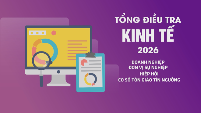 Vươn khơi ngày 11/1/2026 I Từ ngày 1/4, TP. Hồ Chí Minh bắt đầu tiến hành tổng điều tra kinh tế năm 2026 - Ảnh 1.
