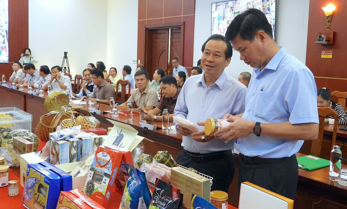 Tỉnh Cà Mau có các sản phẩm OCOP từ thủy sản là thế mạnh. Ảnh: Trọng Linh.
