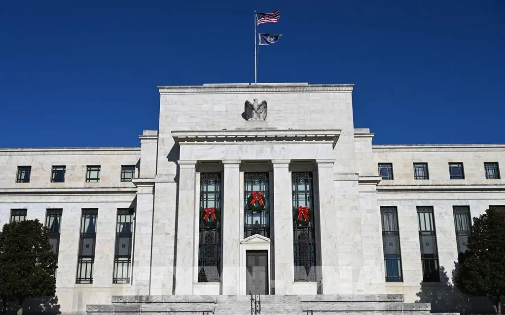 Trụ sở Ngân hàng Dự trữ liên bang Mỹ (Fed) tại Washington DC. Ảnh: AFP/TTXVN