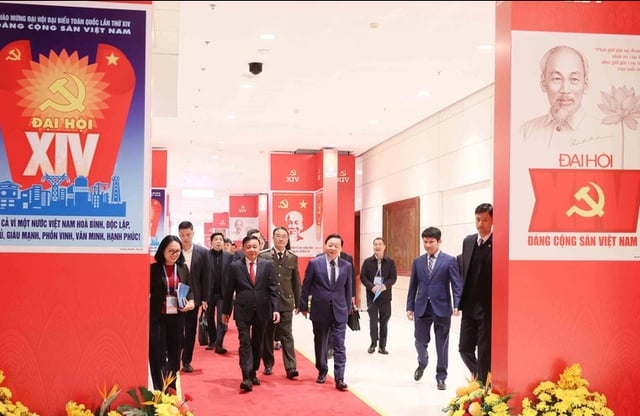 Le prove generali per l'organizzazione e lo svolgimento del XIV Congresso Nazionale si sono svolte senza intoppi ad Hanoi - Foto 1.