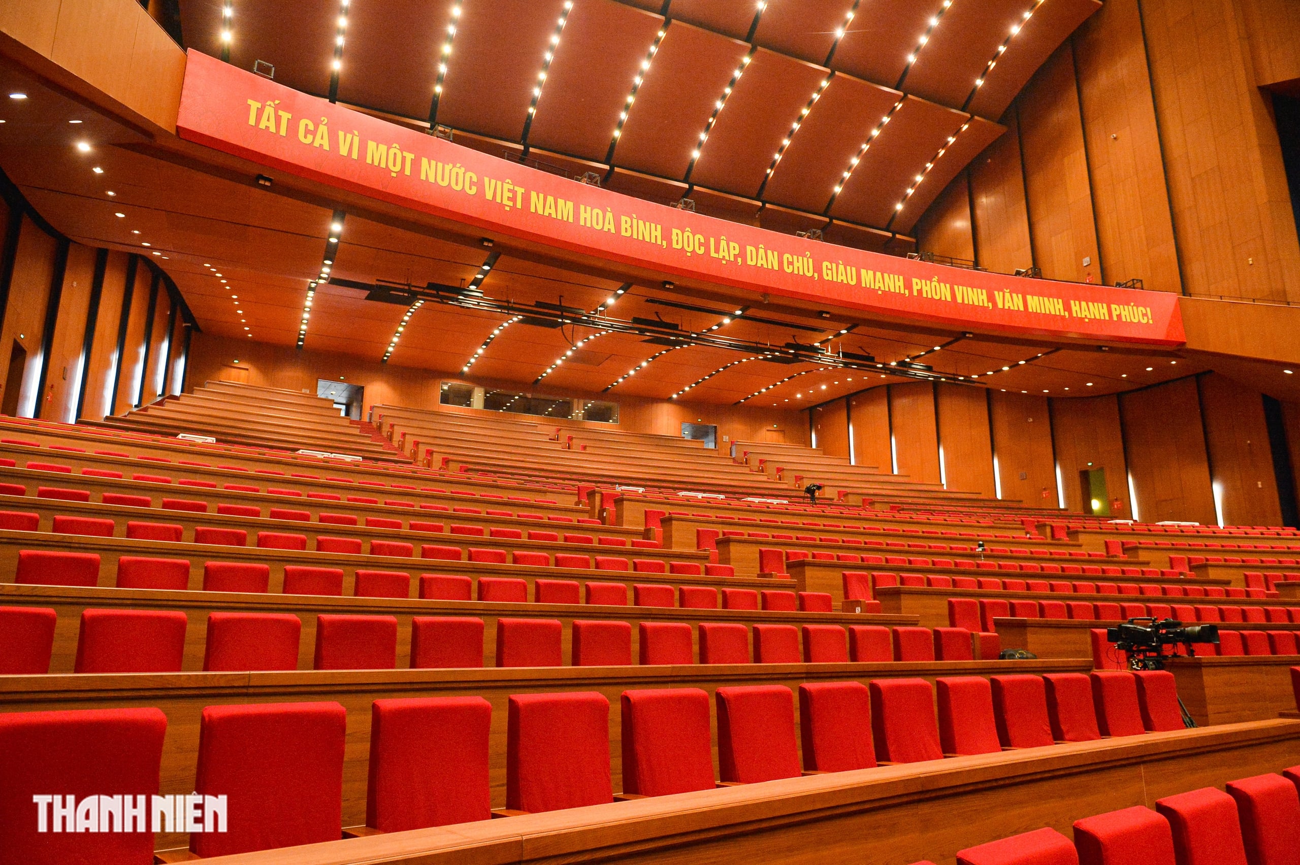 Gros plan sur le Centre national des congrès en préparation du 14e Congrès du Parti - Photo 13.