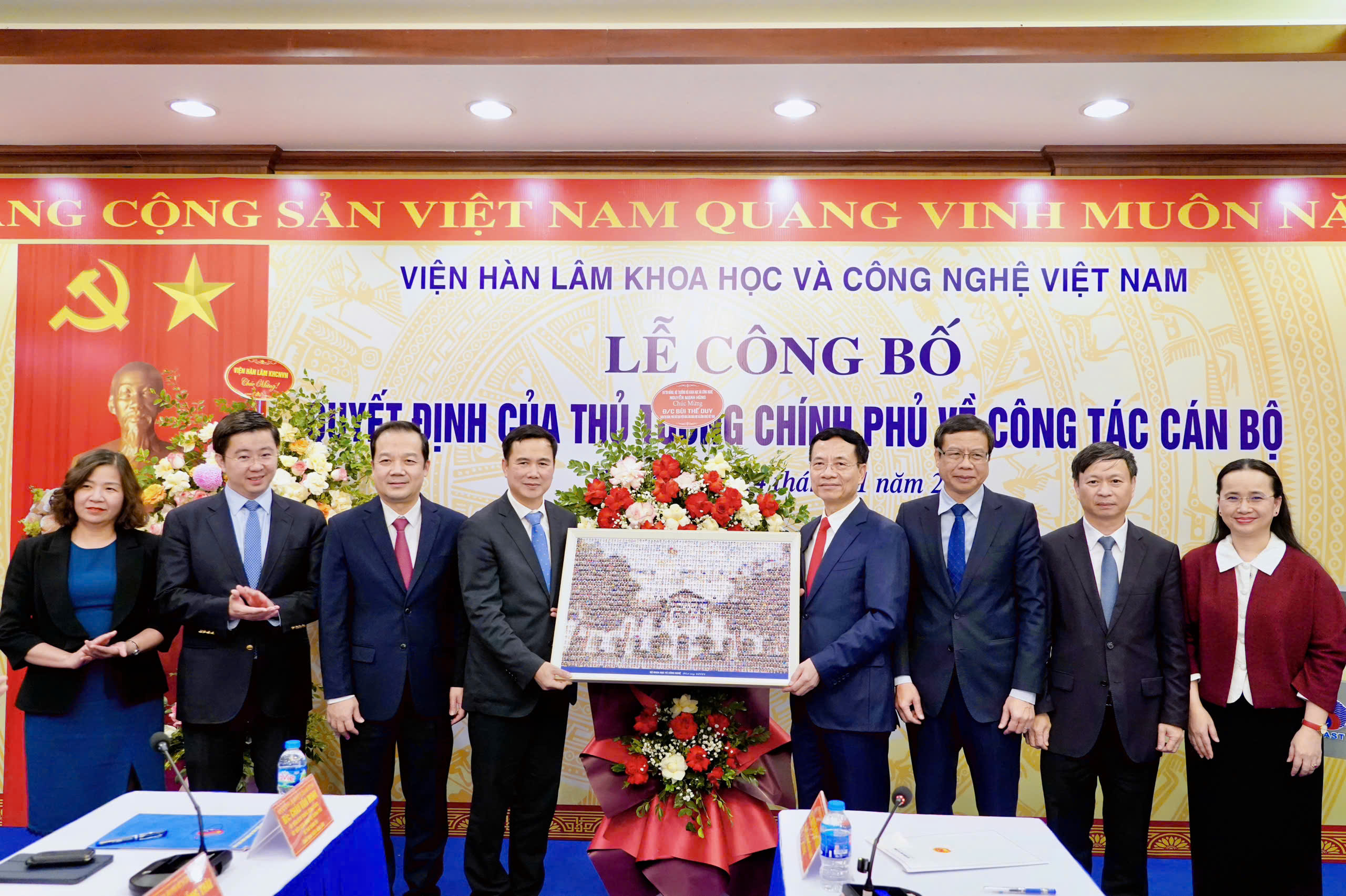Công bố Quyết định của Thủ tướng Chính phủ bổ nhiệm Phó Chủ tịch Viện Hàn lâm KH&CN Việt Nam- Ảnh 4.