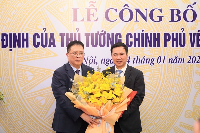 Công bố quyết định bổ nhiệm ông Bùi Thế Duy làm Phó Chủ tịch Viện Hàn lâm Khoa học và Công nghệ Việt Nam- Ảnh 1.