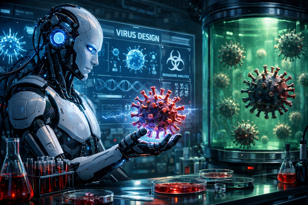 AI có thể tạo ra virus mang độc tố hoàn toàn mới - 1
