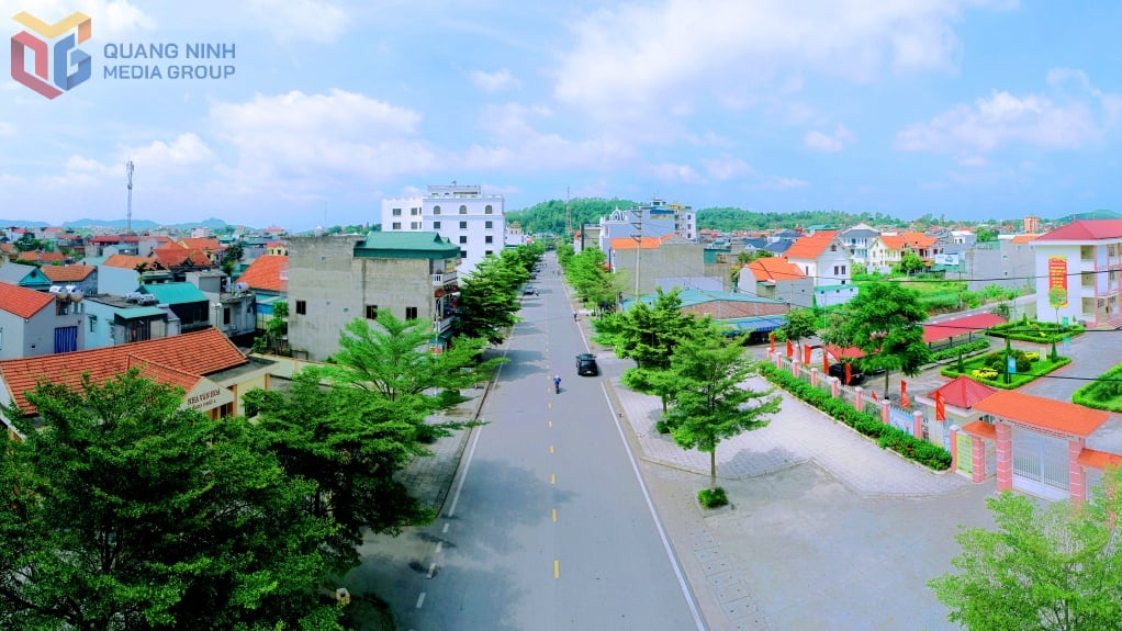 Veduta dell'area urbana del quartiere di Dong Trieu. Foto: Nguyen Thanh