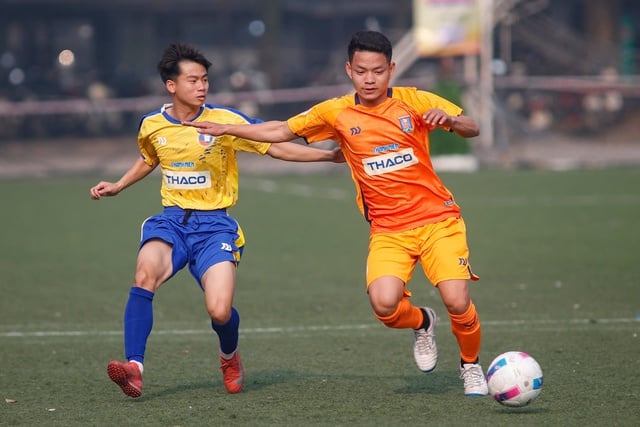 Trường CĐ FPT Polytechnic 7-0 Học viện Ngân hàng: Cơn mưa bàn thắng - Ảnh 2.