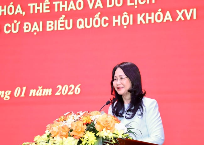 Hội nghị lấy ý kiến cử tri tại Bộ VHTTDL đối với người được giới thiệu ứng cử đại biểu Quốc hội khóa XVI - Ảnh 4.