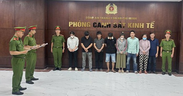 De politie van Ho Chi Minh-stad heeft een aantal 