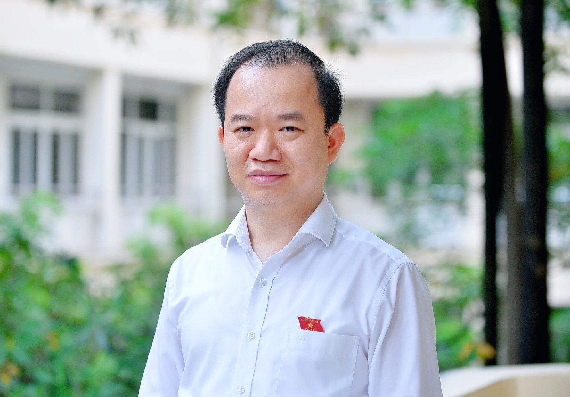 Đại biểu Bùi Hoài Sơn – đoàn ĐBQH thành phố Hà Nội. Ảnh: Cổng TTĐTQH