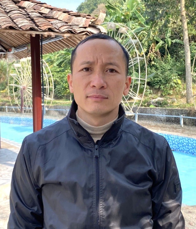 Anh Dương Thời Đều, chủ Homestay Đều Luyến, xã Vũ Lễ