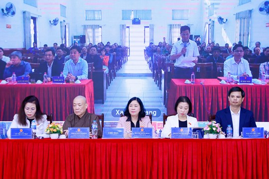 Phát huy quyền làm chủ của Nhân dân trong tham gia xây dựng và hoàn thiện thể chế, tăng cường khối đại đoàn kết toàn dân tộc; phương hướng, giải pháp trong nhiệm kỳ Đại hội XIV của Đảng- Ảnh 2.