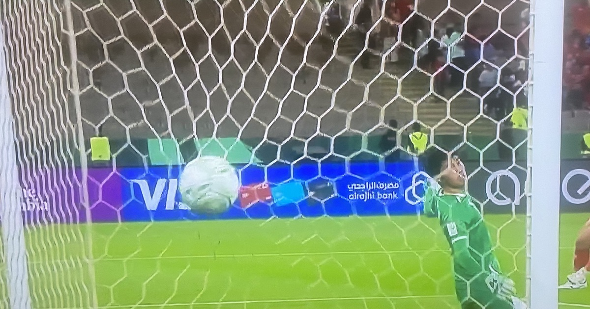 Why did the Iranian referee disallow the goal scored by the UAE U23