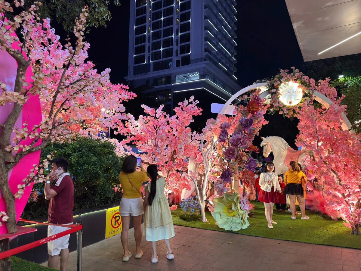 The vibrant colors of spring in the year of the Horse (Bính Ngọ) fill Nha Trang - Khánh Hòa - Photo 2. Sắc xuân Bính Ngọ rộn ràng tại Nha Trang - Khánh Hòa- Ảnh 2.