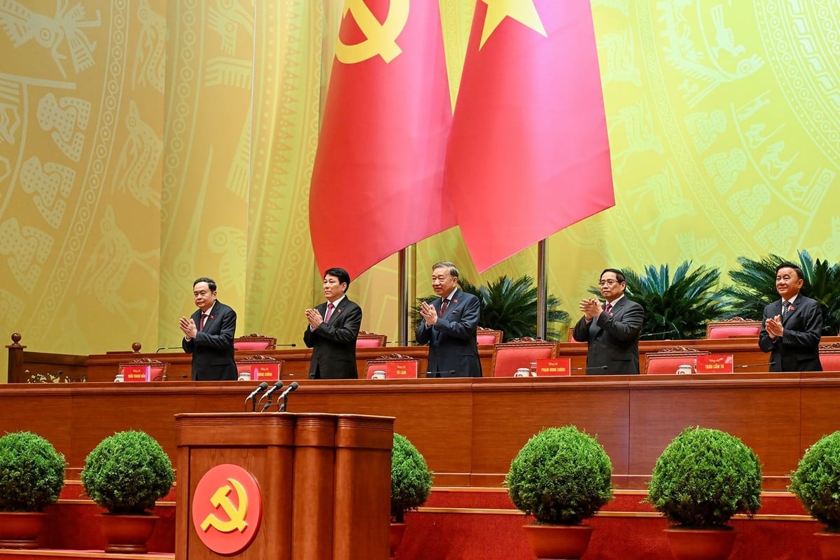 Họp phiên trù bị Đại hội đại biểu toàn quốc lần thứ XIV của Đảng. Ảnh: Nhật Bắc.