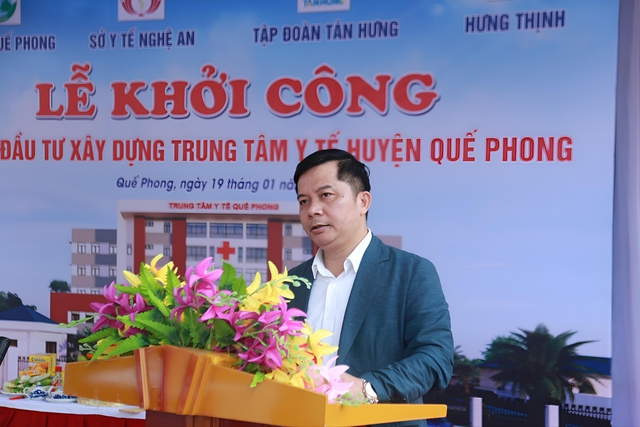 Khởi công Trung tâm Y tế Quế Phong – điểm tựa chăm sóc sức khỏe nơi vùng biên- Ảnh 2.