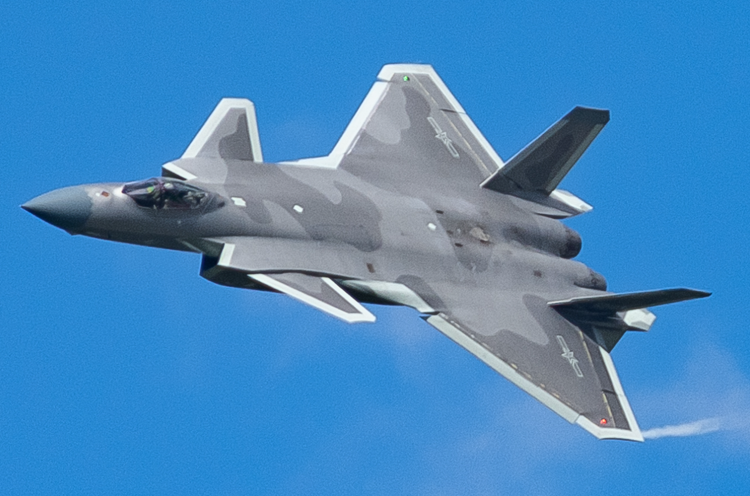 【希少品 1点のみ】中国人民解放軍 空軍 J-20 1/60 ステルス戦闘機 中国が新型戦闘機J-20の特別な改良点を明らかにした。