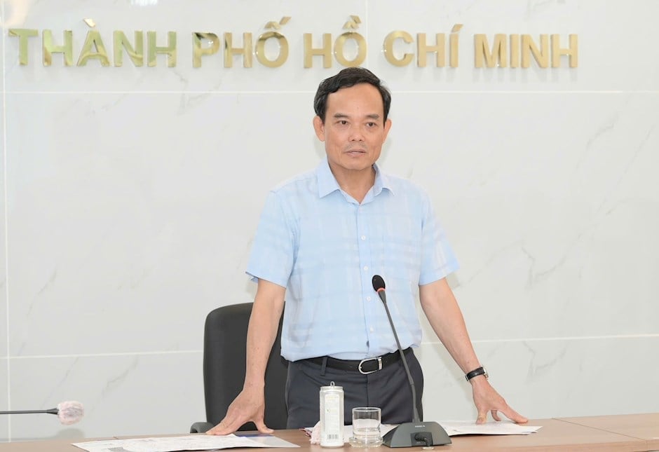 Bí thư Thành ủy TP.HCM Trần Lưu Quang. Ảnh: SGGP.