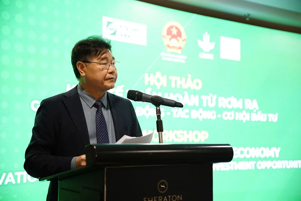  Ông Lê Quốc Thanh, Giám đốc Trung tâm Khuyến nông Quốc gia. Ảnh: Linh Linh.
