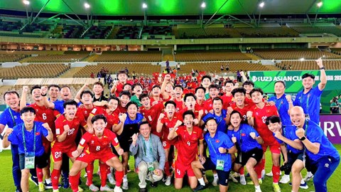 U23 Việt Nam được thưởng lớn sau khi giành quyền vào bán kết U23 châu Á 2026