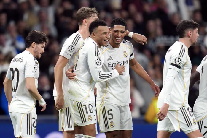 "Song sát" Vinicius – Mbappé lập công, Real Madrid thắng hủy diệt Monaco - Ảnh 5.