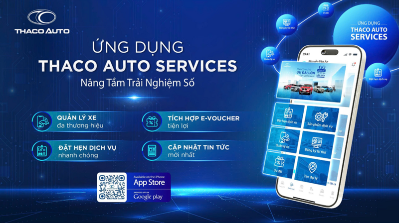 اپلیکیشن خدمات خودرو تاکو (THACO AUTO Services) تجربه خدمات مشتری را ارتقا می‌دهد.