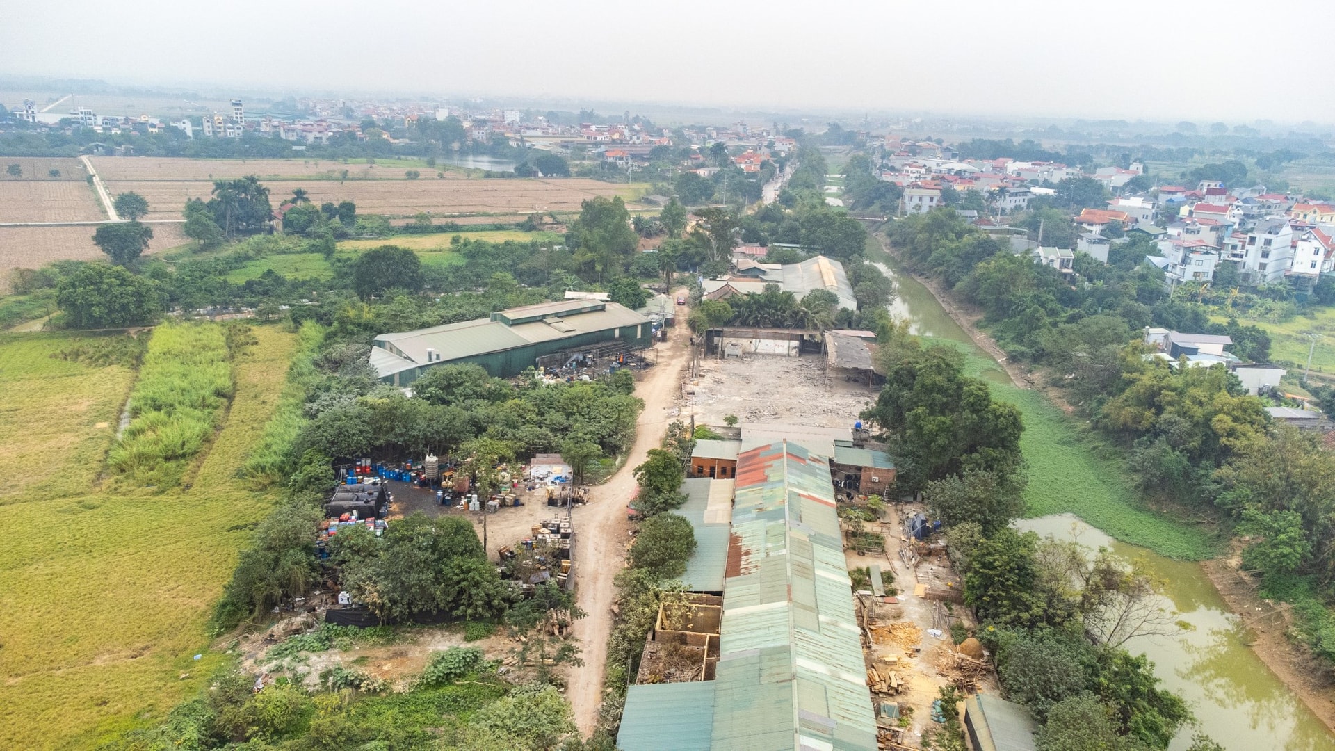 Hiện trạng đất nông nghiệp tại vị trí xây ga