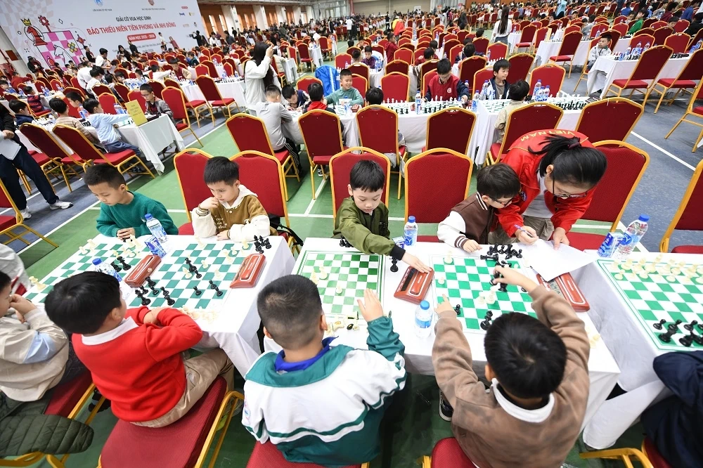 Vinamilk acompaña a 1.600 ajedrecistas en el Torneo de Ajedrez Juvenil y Infantil para estudiantes.