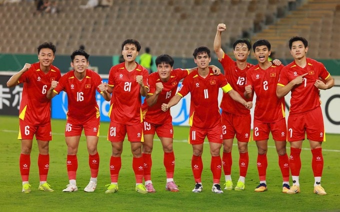 Vietnam U23's strongest lineup against South Korea U23: Determined to have  a beautiful farewell.