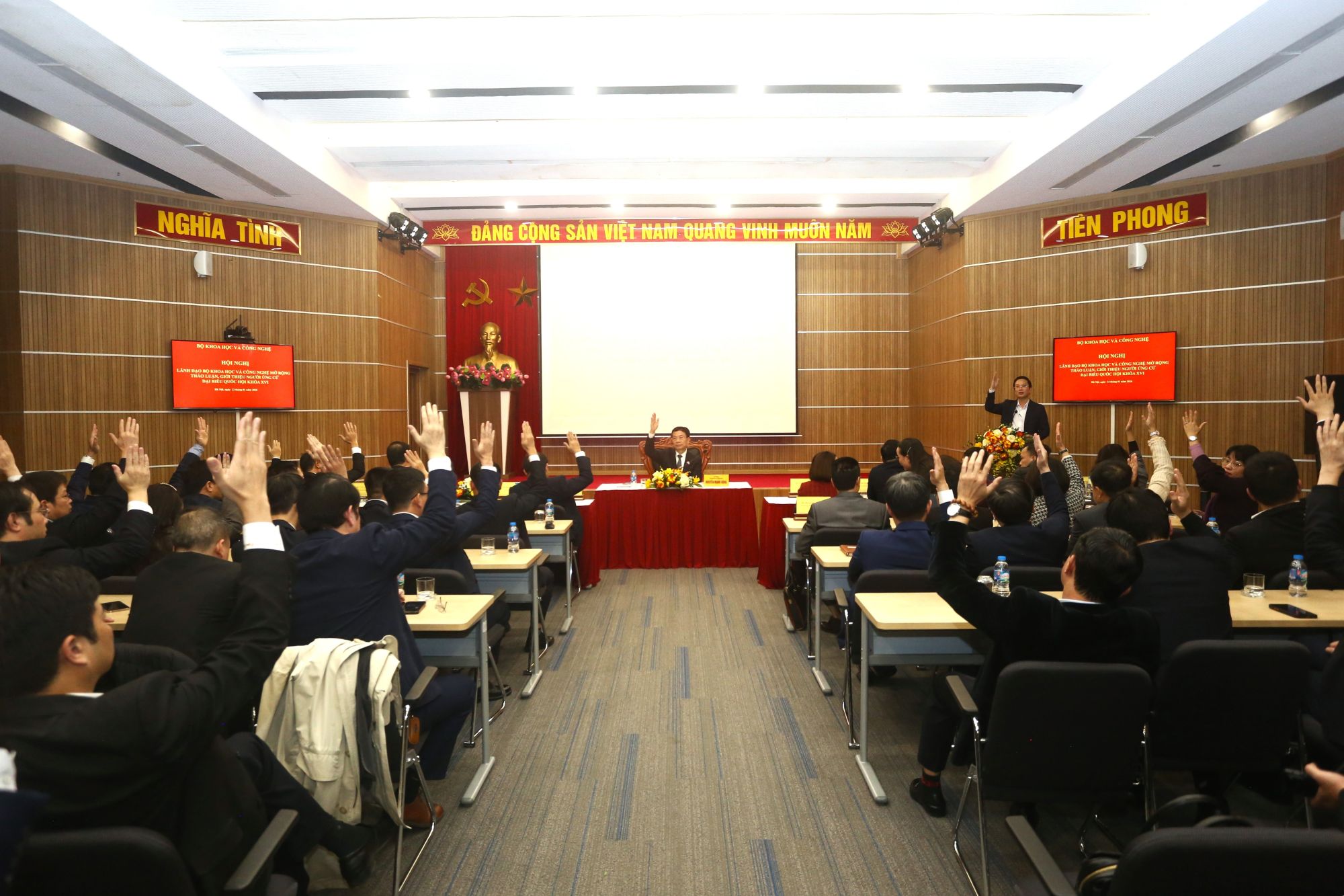 100% cử tri Bộ Khoa học và Công nghệ nhất trí giới thiệu Thứ trưởng Thường trực Vũ Hải Quân ứng cử Đại biểu Quốc hội khoá XVI- Ảnh 1.