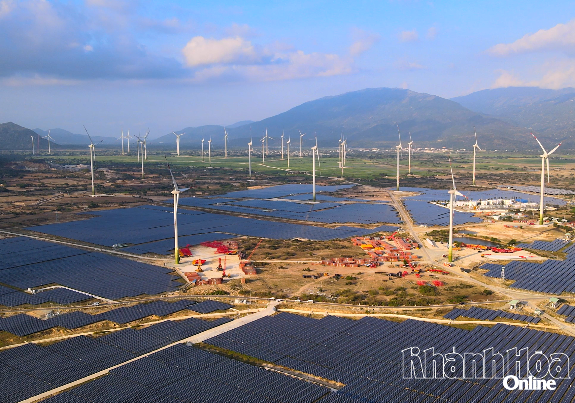 Trang trại điện gió Trung Nam.