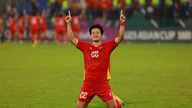 La victoire incroyablement courageuse et habile du Vietnam U23 : une nouvelle force du football asiatique - Photo 6.