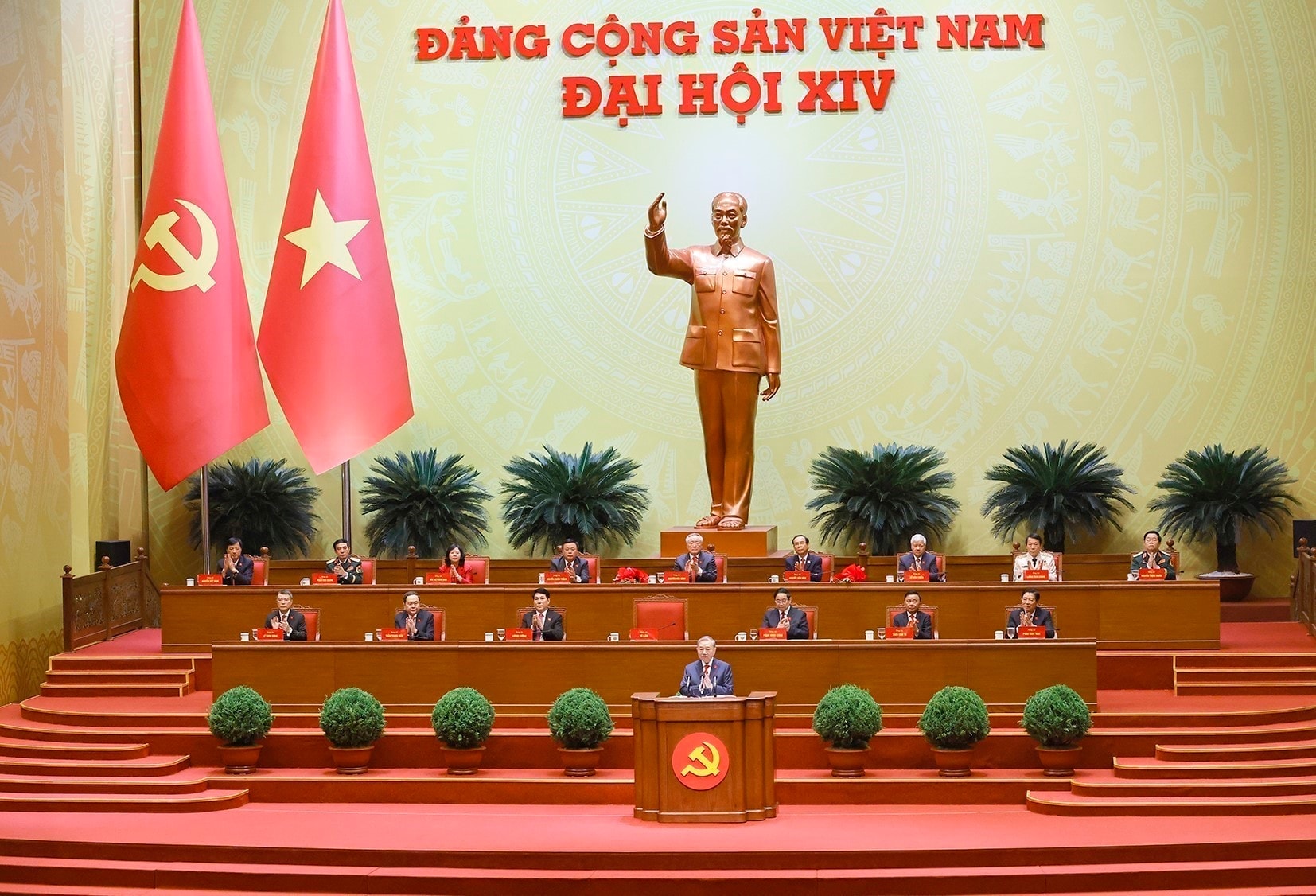 Tổng Bí thư Tô Lâm phát biểu bế mạc Đại hội